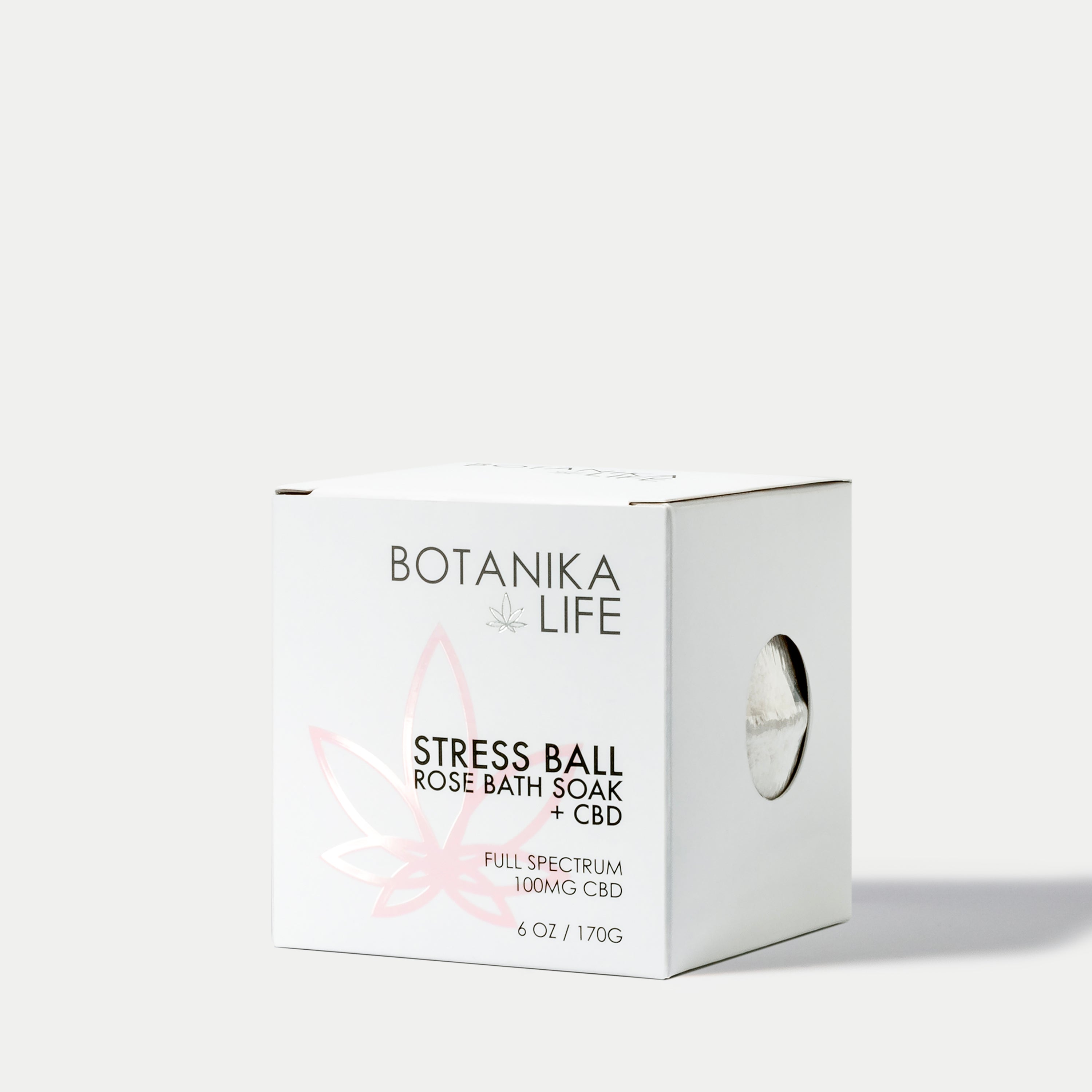 6oz Stress Ball - Rose Bath Bomb