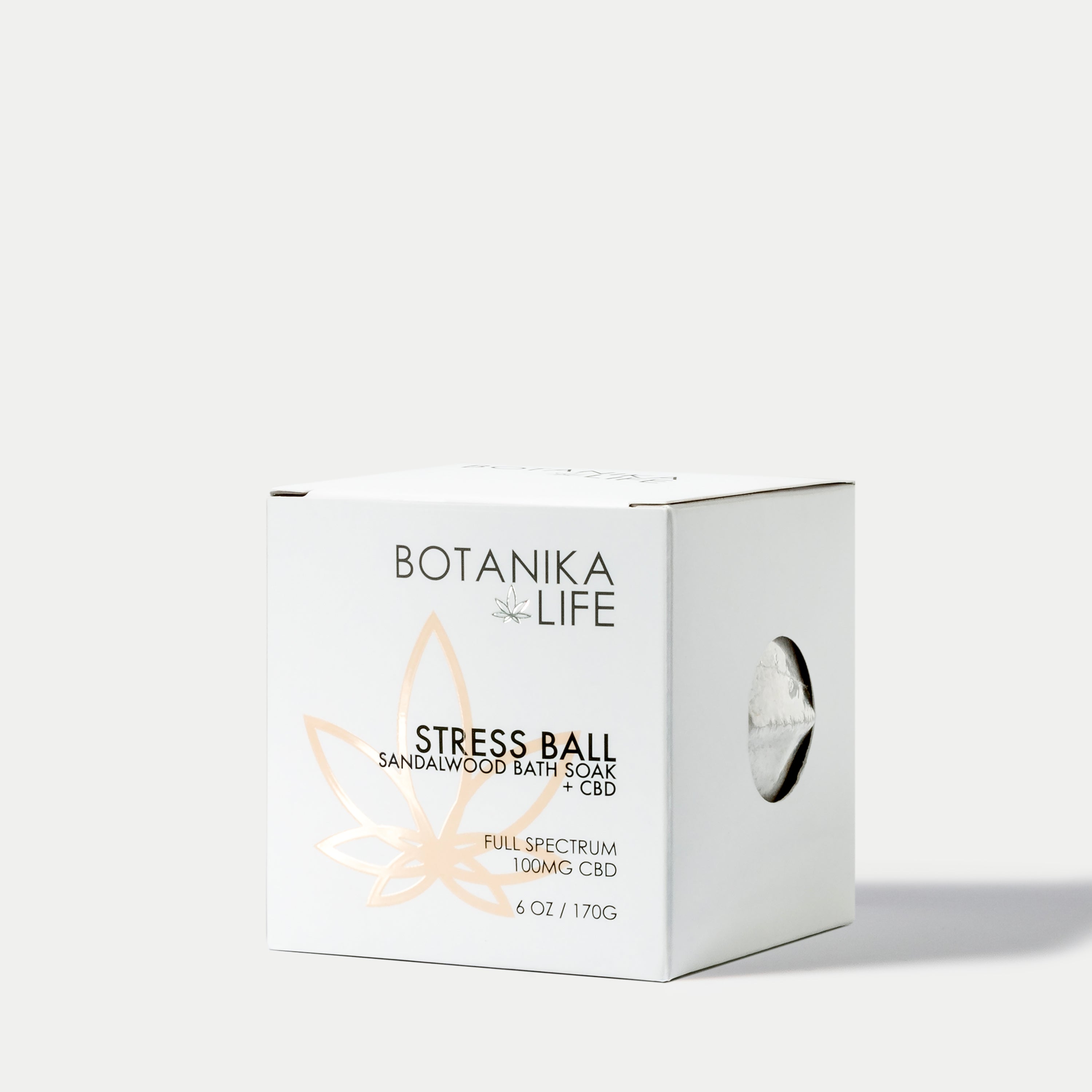 Stress Ball - 6oz Sandalwood Bath Bomb