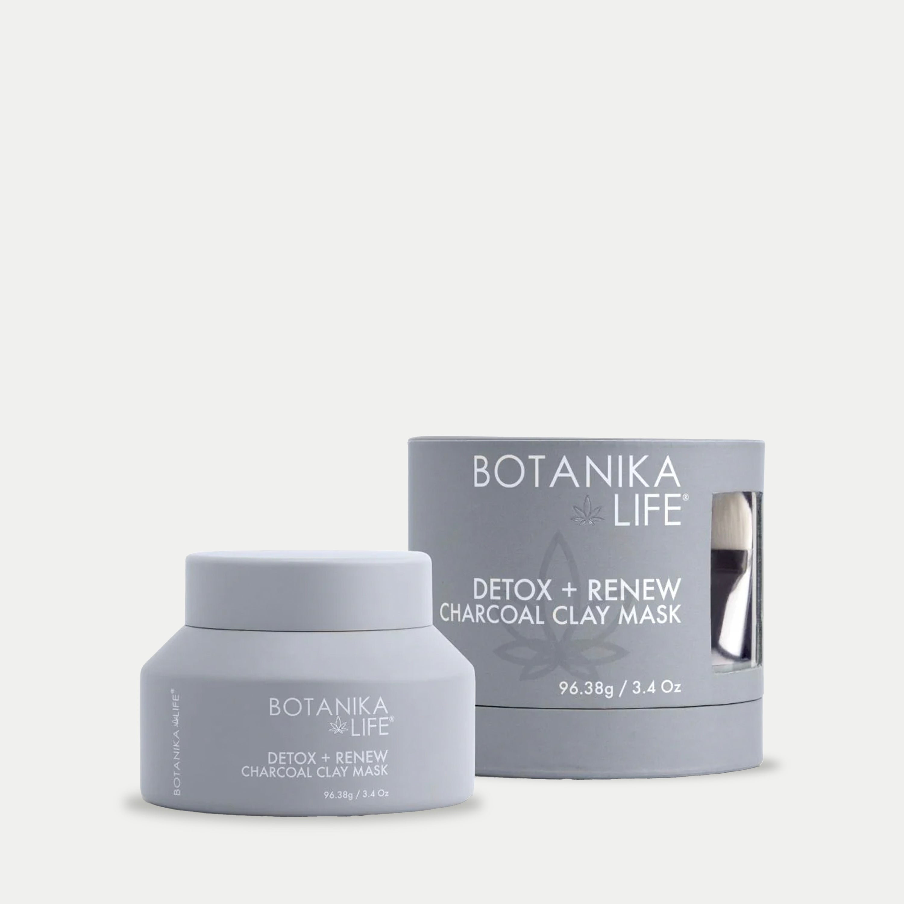 DETOX + RENEW CHARCOAL CLAY MASK