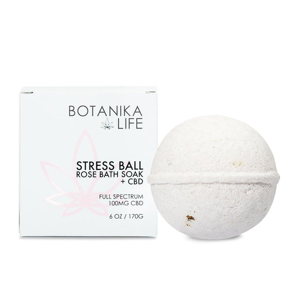6oz Stress Ball - Rose Bath Bomb