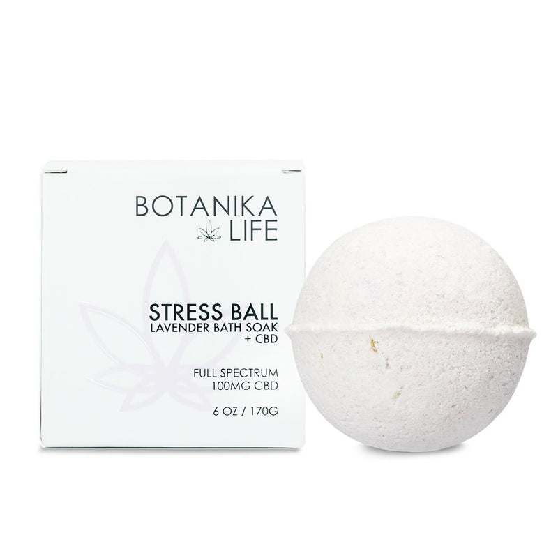 Stress Ball - Lavender Bath Bomb